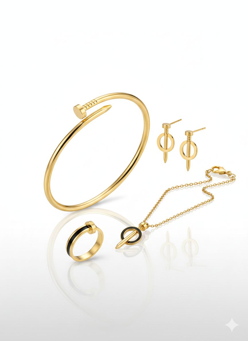 Golden Edge Aura Signature Set