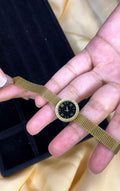 The Noir Gleam Watch Bracelet